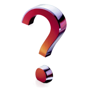 Large Question Mark Transparent Background 4 PNG Image