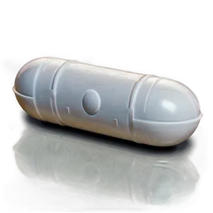 Large White Capsule Png Lps PNG Image