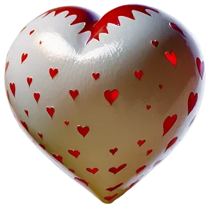 Large White Hearts Png Gsj89 PNG Image