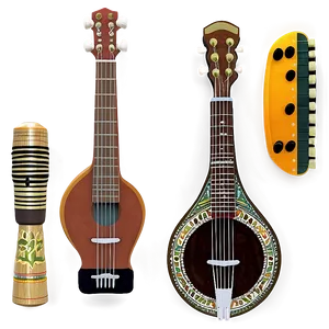 Latin American Music Instruments Png Obr25 PNG Image