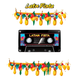 Latin Fiesta Mixtape Png Egw76 PNG Image