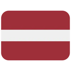 Latvian Flag Graphic PNG Image