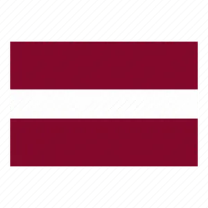 Latvian National Flag PNG Image