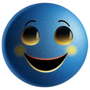 Laughing Blue Emoji Png 68 PNG Image