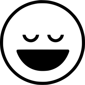 Laughing Emoji Graphic PNG Image