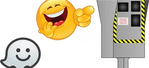 Laughing Emoji_ Traffic Signal_ Ghost Emoji.png PNG Image