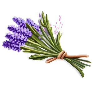 Lavender Bouquet Png 13 PNG Image