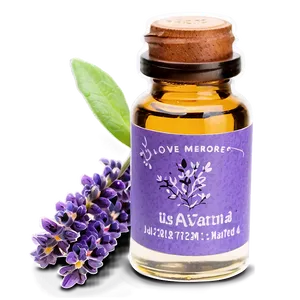 Lavender Essential Oil Png 06292024 PNG Image