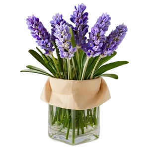 Lavender Floral Arrangement Png Tan34 PNG Image