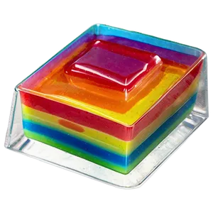 Layered Rainbow Jello Png Tks PNG Image