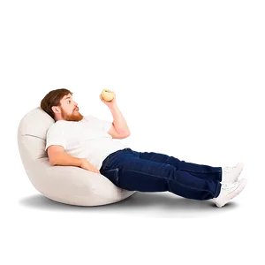 Lazy Couch Potato Png 06242024 PNG Image