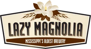 Lazy Magnolia Brewery Logo PNG Image