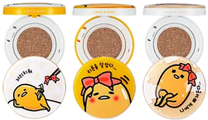 Lazyand Easy Cushion Compacts PNG Image