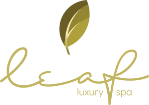 Leaf Luxury Spa Logo PNG Image