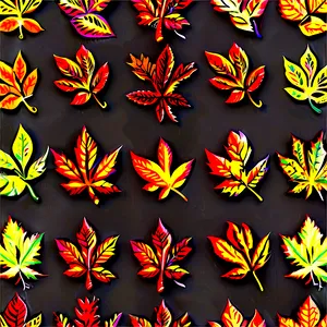 Leaf Seamless Pattern Png 06272024 PNG Image