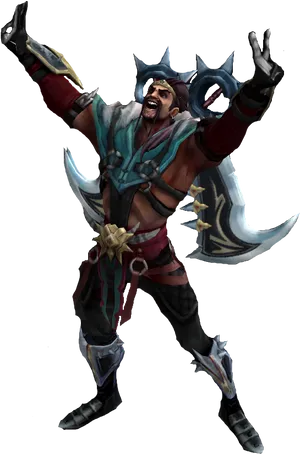 Leagueof Legends Champion Laugh PNG Image