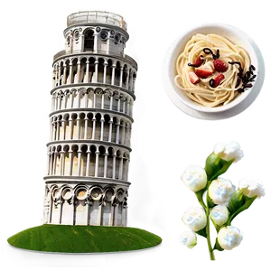 Leaning Tower Of Pisa Png Oib83 PNG Image