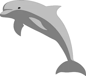 Leaping Dolphin Cartoon PNG Image