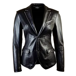 Leather Blazer Jacket Png Oxg17 PNG Image