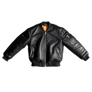 Leather Flight Jacket Png Hvn PNG Image