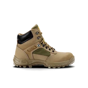 Leather Military Patrol Boots Png 06292024 PNG Image