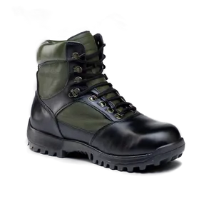 Leather Military Patrol Boots Png 88 PNG Image