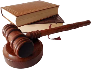 Legal Gaveland Law Books PNG Image