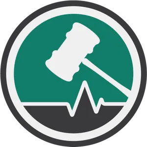 Legal Healthcare Intersection Logo PNG Image