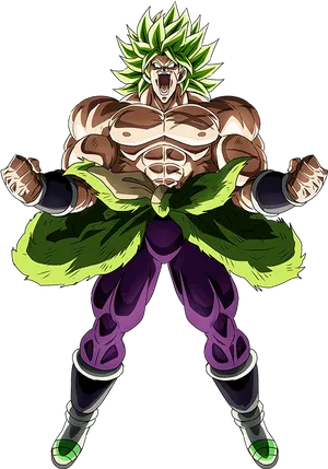 Legendary Super Saiyan Broly.png PNG Image