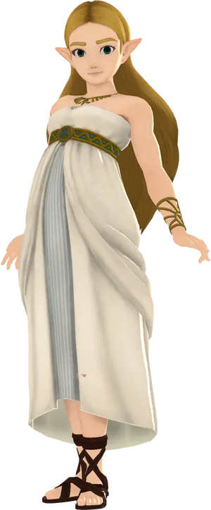 Legendof Zelda Elven Character PNG Image