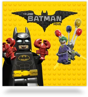 Lego Batmanand Joker Promotional Image PNG Image