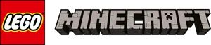 Lego_ Minecraft_ Logo_ Black_ Background PNG Image