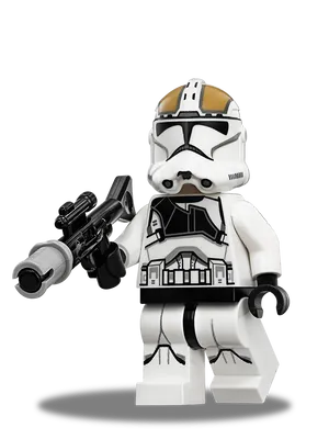 Lego Stormtrooper With Blaster Toy PNG Image