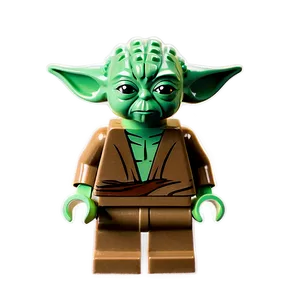 Lego Yoda Figure Png Seg PNG Image