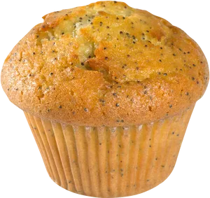 Lemon Poppy Seed Muffin PNG Image