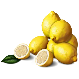 Lemons Illustration Png 06122024 PNG Image