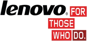 Lenovo Brand Slogan Logo PNG Image