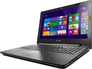 Lenovo Laptop Windows8 Interface PNG Image