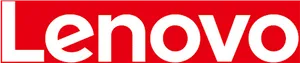 Lenovo Logo Red Background PNG Image