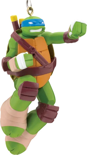 Leonardo T M N T Action Figure PNG Image