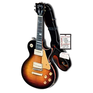 Les Paul Guitar Drawing Png 06292024 PNG Image