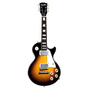 Les Paul Guitar Illustration Png 46 PNG Image