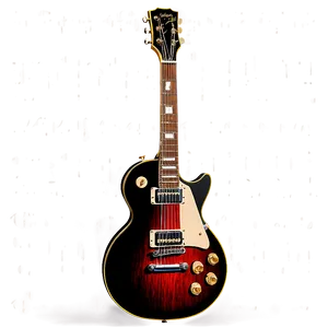 Les Paul Guitar Performance Png Jdm69 PNG Image