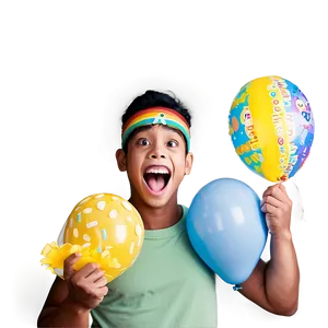 Lets Glow Crazy Birthday Theme Png 78 PNG Image