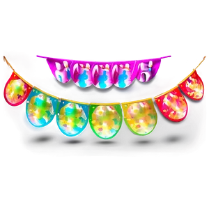 Lets Glow Crazy Party Banner Png Ylo PNG Image