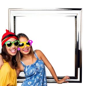 Lets Glow Crazy Photo Booth Frame Png Afb PNG Image