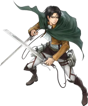 Levi Ackerman Attackon Titan PNG Image