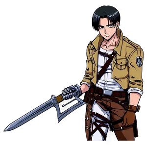 Levi Attack On Titan Png Ytp39 PNG Image