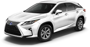 Lexus Luxury Crossover Silver2023 PNG Image