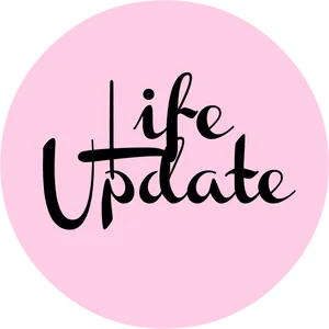 Life Update Graphic PNG Image